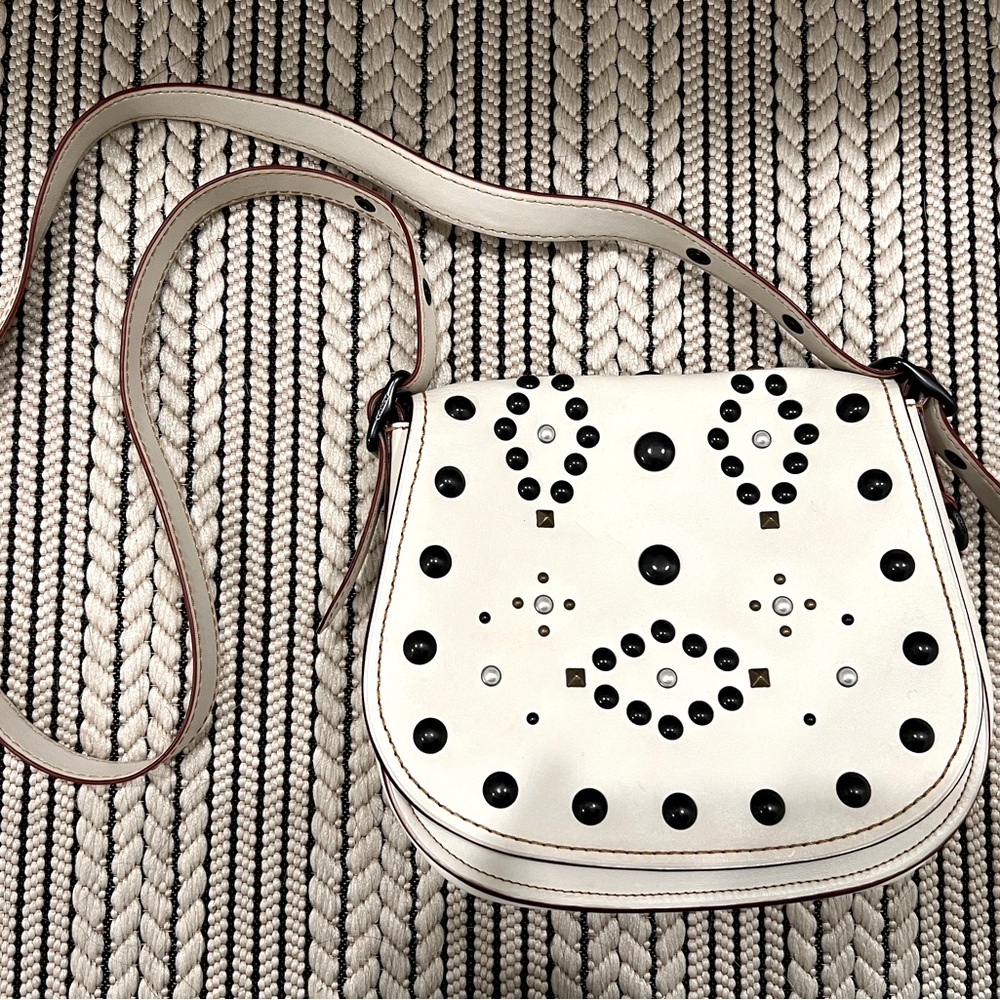 Coach 1941 Western Rivets Saddle Bag